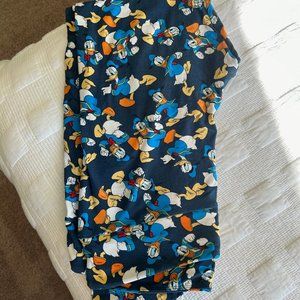 LuLaRoe Donald Duck leggings, size TC
